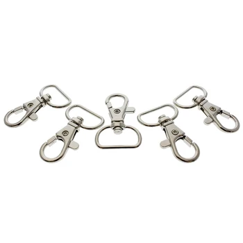 

100Pcs 38MM Thick Alloy Dog ​​Buckle Lobster Buckle Metal Lobster Claw Buckle