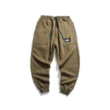 Новинка, зимние штаны для инструментов, японский модный бренд, NAFLA, с принтом, свободные, маленькие ноги, трикотажные брюки для мужчин