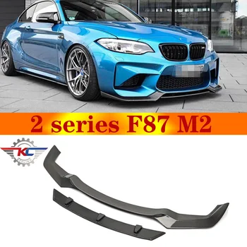 

Real Carbon Fiber Front Lip Bumper for 2 Series F87 M2 2016-2018 Car Strip Face Diffuser