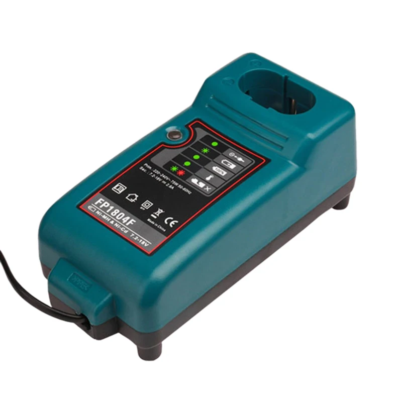 Зарядное устройство для электрической дрели MAKITA, аксессуары для отверток 7,2 в 9,6 в 12 В 14,4 в 18 в DC1804 DC1414T DC1414F 9100A EU Plug