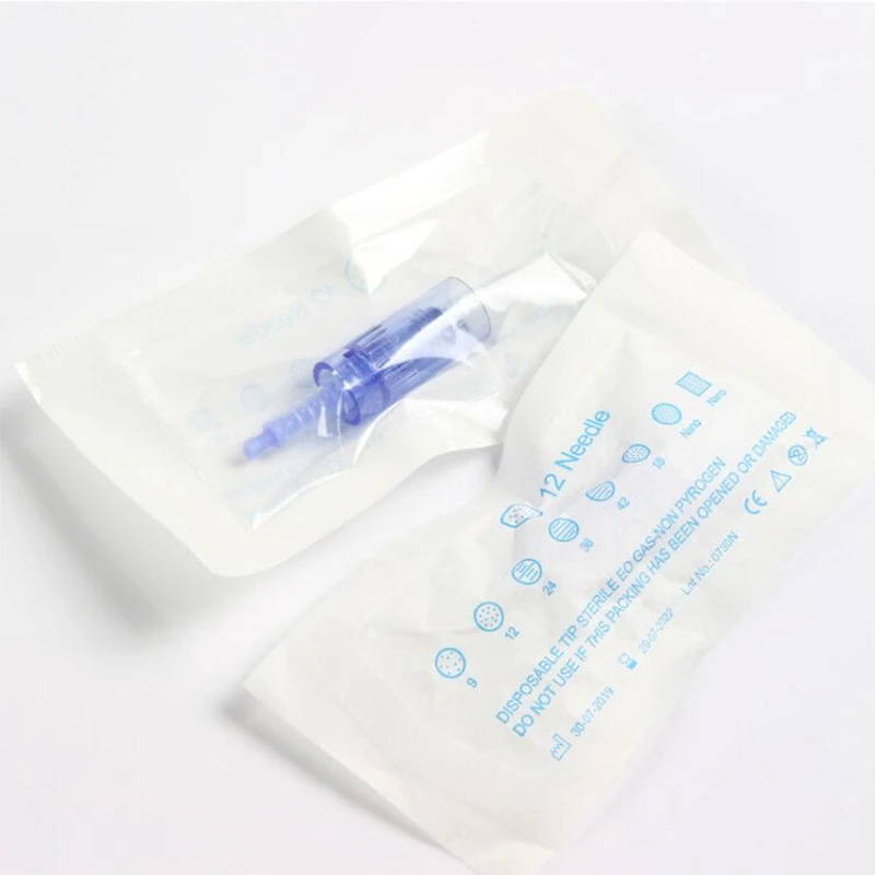 Auto bayonet microneedling cartridge 9pin/36pin/42pin micro needling nano A6 needle cartridges for derma pen machine