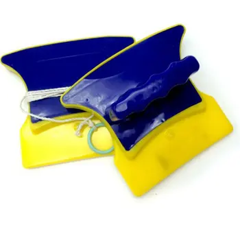 

Double-layer wipe hollow anti-pinch glass wipe glass cleaning wipe glass scraper magnetic wipe for glass