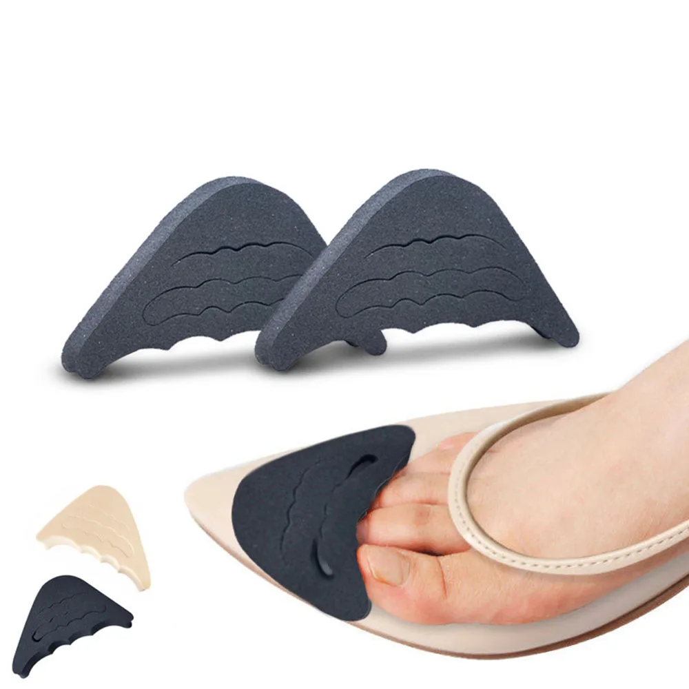 

Hot New 1 Pair Women High Heel Half Forefoot Insert Toe Plug Cushion Pain Relief Protector Big Shoes Toe Front Filler Adjustment