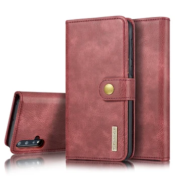 

DG.Ming Leather Card Magnetic Phone Cases for Huawei Nova 5 Pro Nova 5i Pro Nova 3e Nova 4e Phone Cover