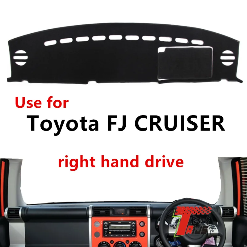 Чехол Taijs для правой приборной панели автомобиля Toyota FJ Cruiser terylene anti UV коврик 11-16