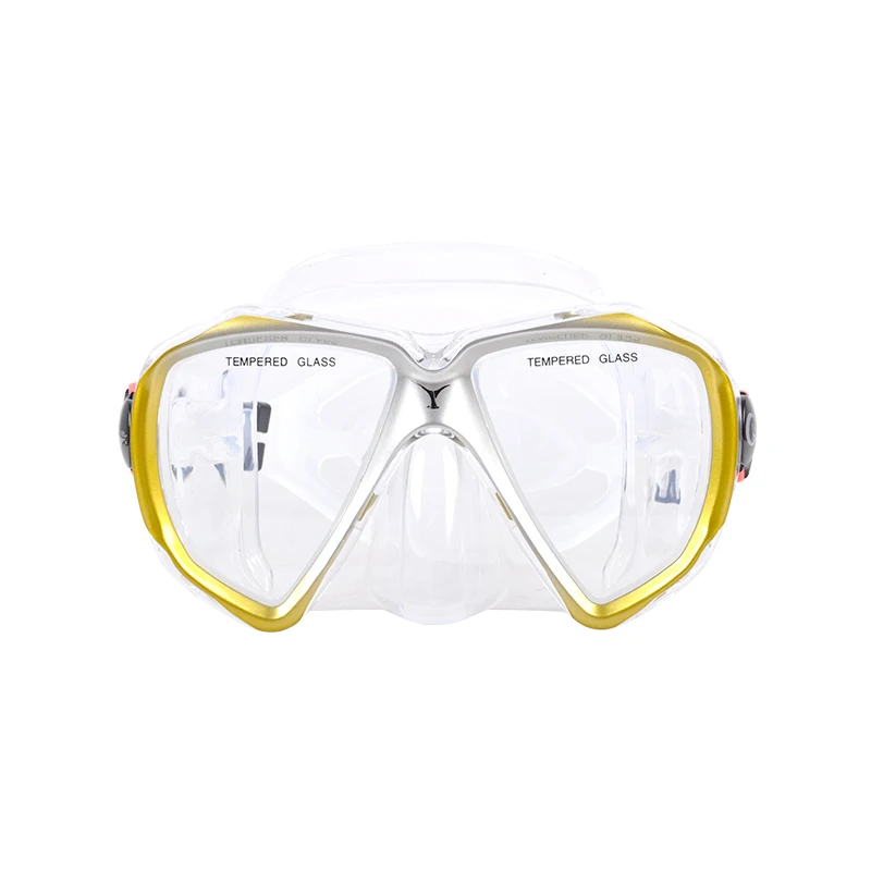diving mask with box Yonsub маски для подводного плавания+ полная сухая силиконовая трубка набор с коробкой для мужчин и женщин плавание подводный большой вид очки набор для дайвинга - Цвет: diving mask with box
