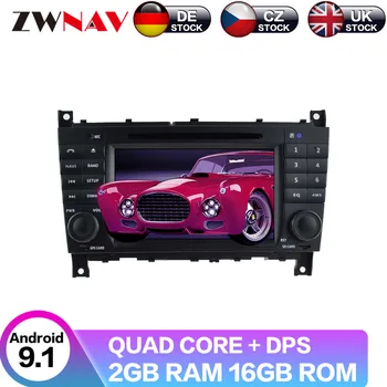 

Android 9 With DSP For Benz clase C W203 2004-2007 Auto radio Car No DVD video player Multimedia GPS navigation Radio Tape