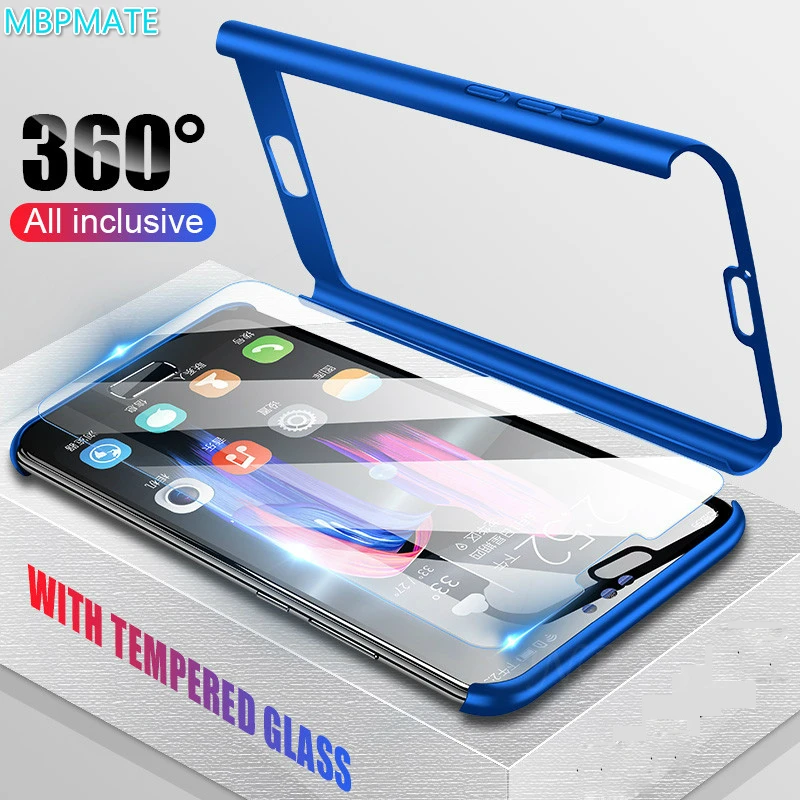 360 полный защитный чехол для телефона huawei Mate 20 10 Lite Pro 20x P Smart y9 2019 p9 p20 lite p10 plus |