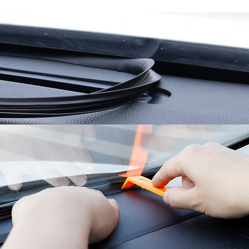 

Dashboard Sealing Strips Car Stickers For Mazda Ford Toyota BMW Audi Hyundai KIA LADA Universal Auto Interior Accessories