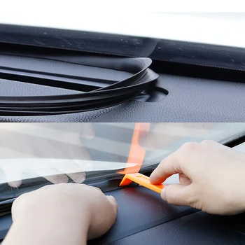 

Dashboard Sealing Strips Car Stickers For Mazda Ford Toyota BMW Audi Hyundai KIA LADA Universal Auto Interior Accessories