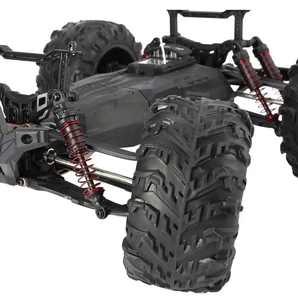 Машинка с дистанционным управлением перезаряжаемая DIY 4WD 1/16 гоночный автомобиль Грузовик внедорожник электрическая игрушка с 45 км/ч скорость 20+ мин играть