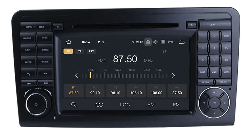Sale Android 9.0 Octa Cores Car DVD GPS Player For Benz ML W164 W300 ML350 ML450 ML500 GL X164 GL350 GL450 GL500 Radio Stere Carplay 13