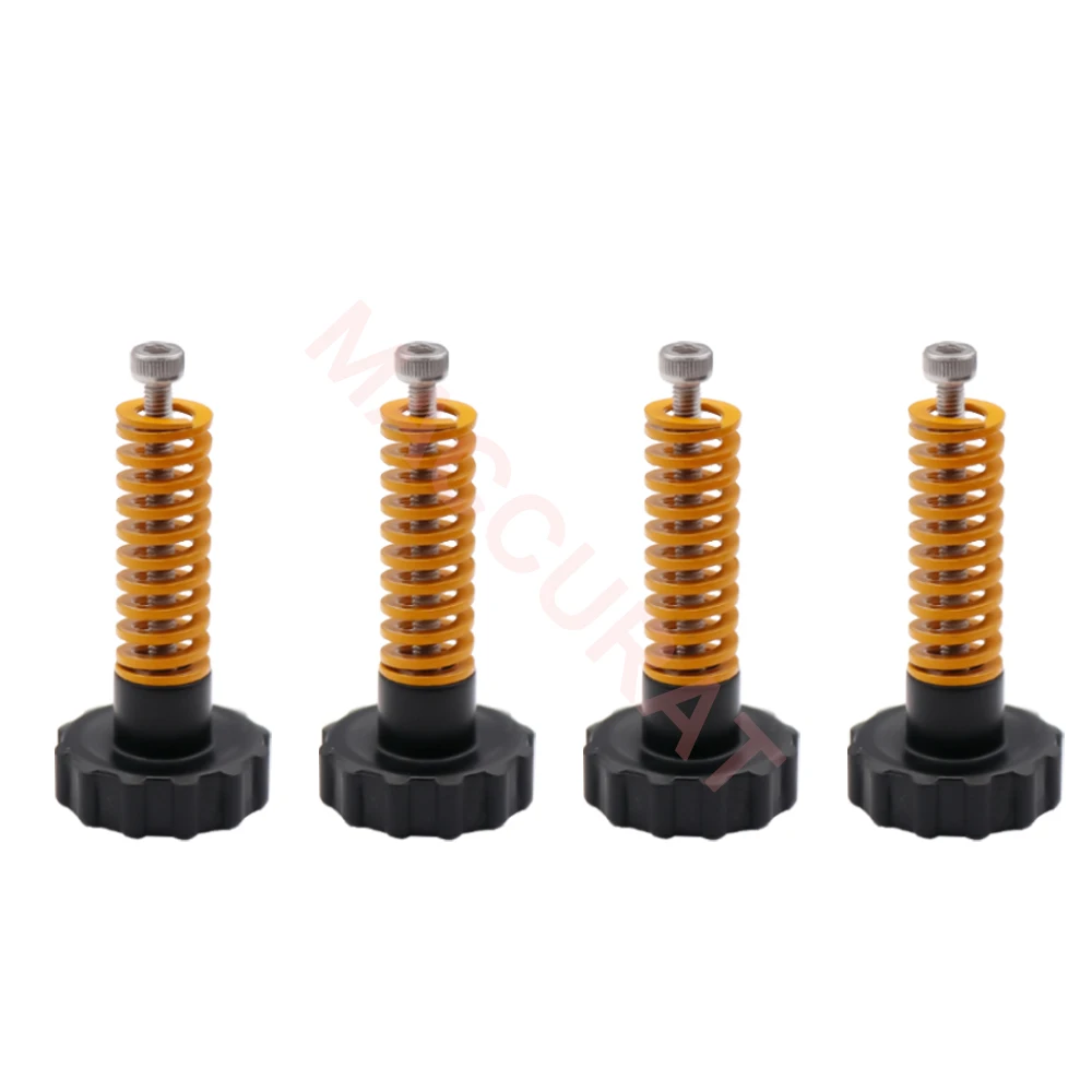 4pcs 3D printer parts Spring10*25MM Leveling Spring 3D Printer Accessories Reprap Imported For Ender 3 Anet A8 Hot Bed