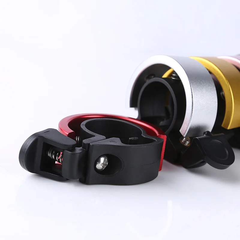 New Bicycle Bell Ultralight Aluminum Alloy Ring Design Safety Warning Bell Mountain Bicycle Crisp Loud Bell Bike Accessories