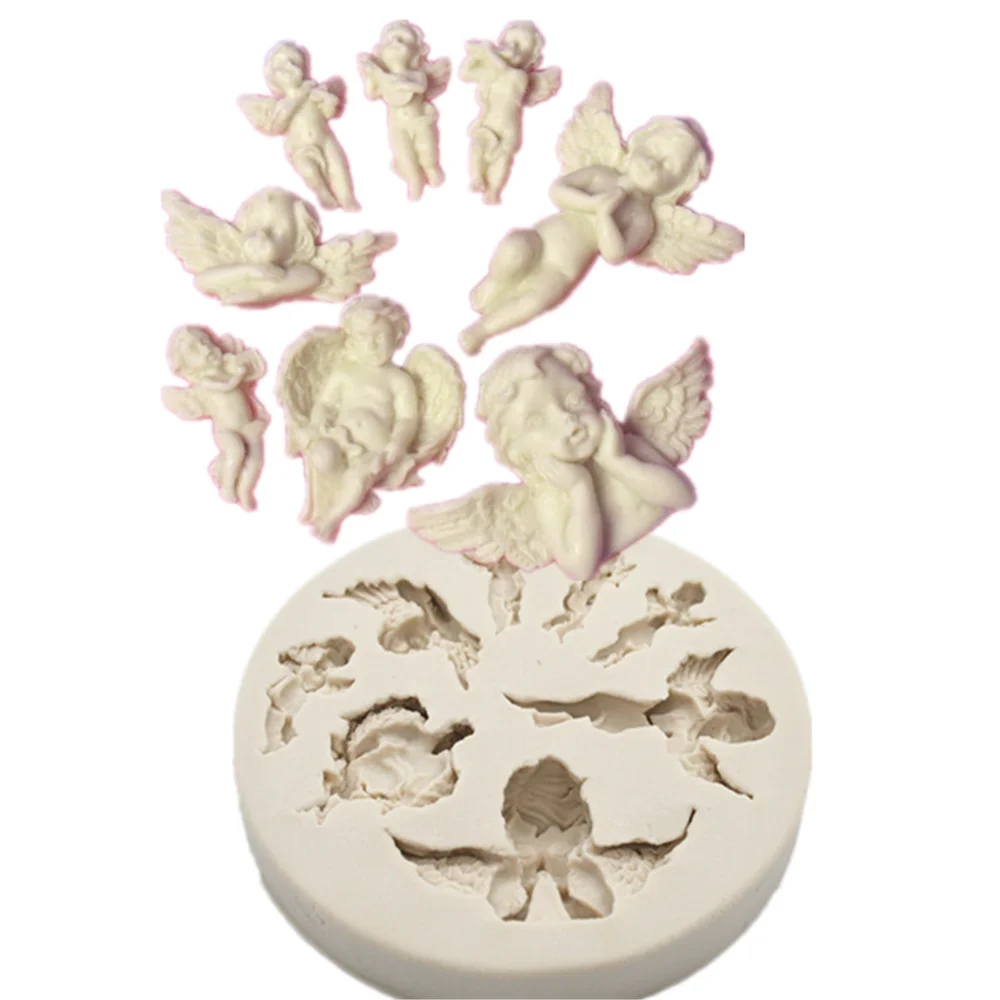 Luyou DIY Silicone Fondant Angel Mold Cake Decorating Tools Pastry Kitchen Baking Accessories FM1257 | Дом и сад