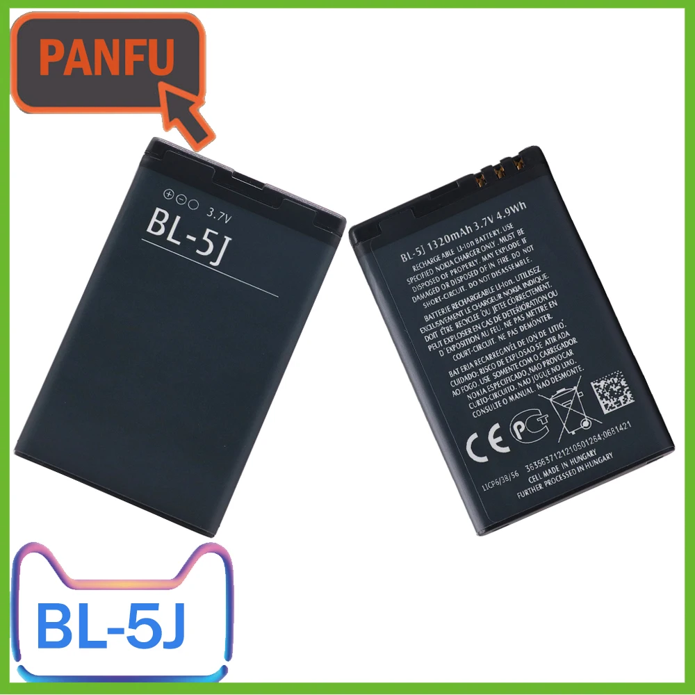 BL-5J BL 5J BL5J Battery For Nokia 5800 Nuron 5230 5233 C3 5228 X6 X9 N900 5800XM 5800i 5800W 5230XM 5232 5235 5802 | Мобильные