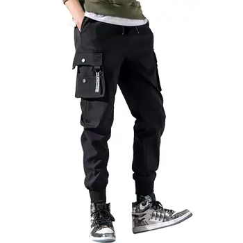 

Yfashion Men Fashion Loose All Match Sports Ninth Pants Overalls