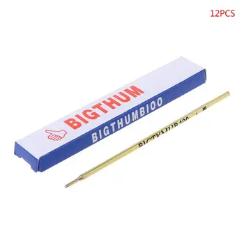 

12pcs/box Silver Refill To Hide Leathercraft Marking Pen Write On Leather Cutting Process Tannery Factory