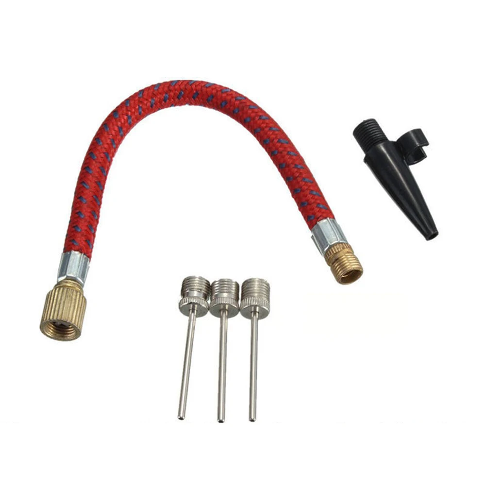 VODOOL 5Pcs/Set Air Pump Inflator Hose Inflating Nozzle Needles Connector Accessories For Car Motorcycle Bicycle Tire Tyre Ball |