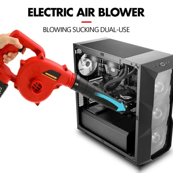 

Electric Air Blower Cordless Lithium Battery 10000/19800mAh Blowing Sucking Dual-use Dust Computer Cleaner Electric Turbo Fan