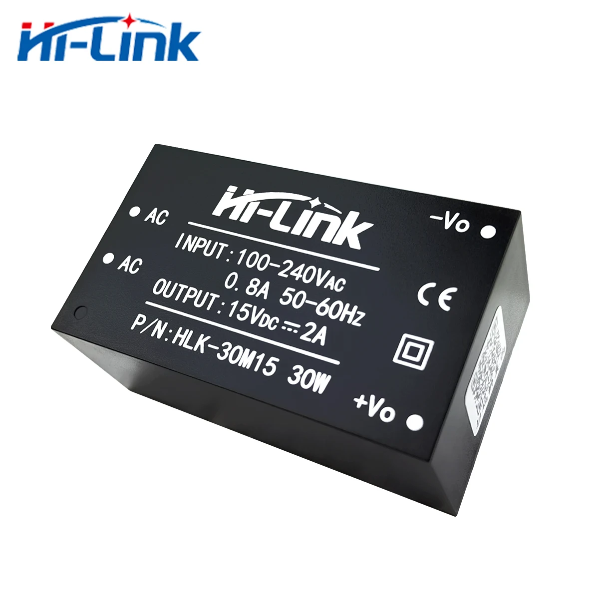

Free Shipping 5pcs Isolated 30W 15V 2A AC-DC Power Converter Supply Shenzhen Hilink HLK-30M15