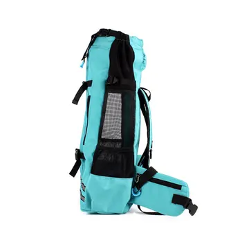 

Comfortable Dog Cat Carrier Backpack, Puppy Pet Front Pack with Breathable Head Out Design and Padded Shoulder for Hiking Outdoo