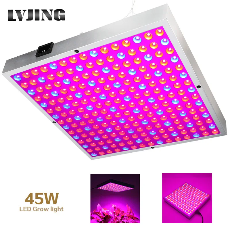 Лампа светодиодная полного спектра для выращивания растений 45 Вт 225