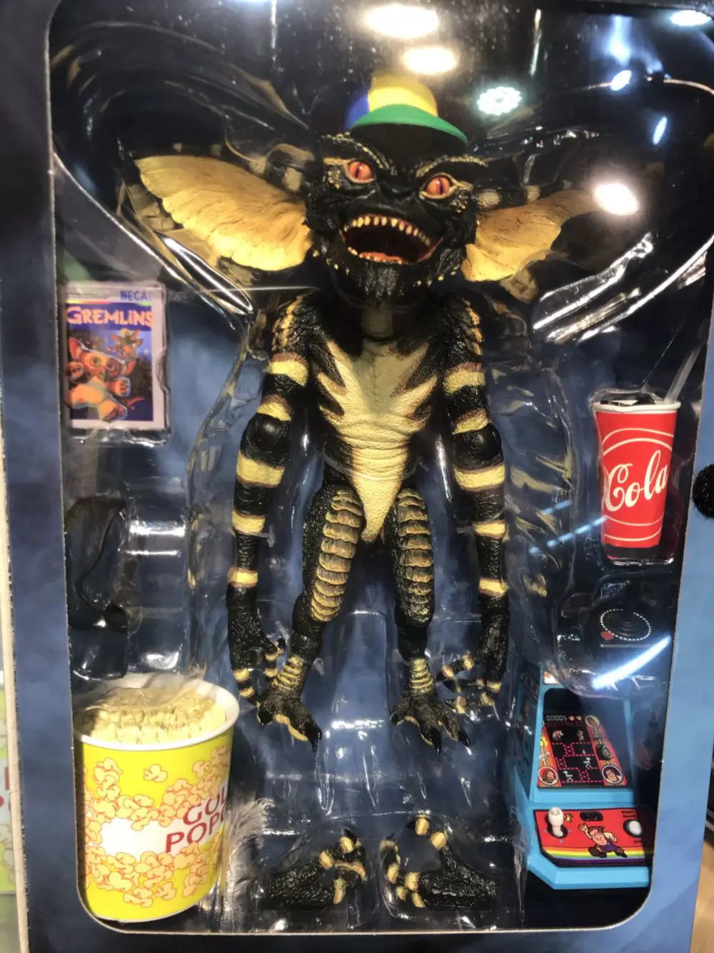 NECA Gremlins конечная полоса фильм Gremlins мигающие вечерние Gremlin Грета фигурка модель игрушки оригинальная коллекция