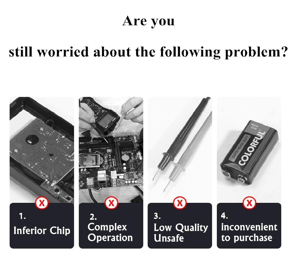 BSIDE 2.4’‘ LCD Voltage Detector Non-contact Circuit Volt Tester Pen Voltmeter NCV Socket Live Wire Check Hz Ohm Continuity