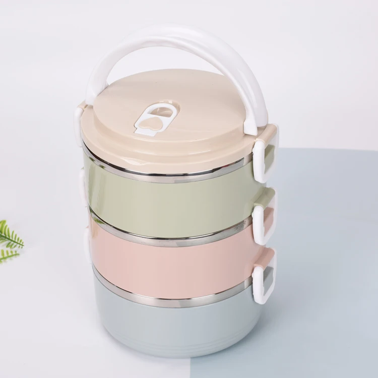 Термальный Ланч-бокс s Bento box для хранения продуктов, кемпинга, портативный контейнер для еды для пикника, 304 из нержавеющей стали, Ланч-бокс для детей Fiambrera
