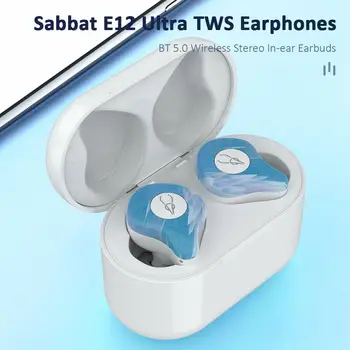 

Bluetooth Earbuds Sabbat E12 Ultra TWS HeadsetBT V5.0 Earphone Support Aptx Wireless Earphones HiFi Stereo Earbuds