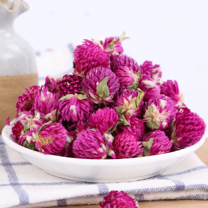 

Dried Gomphrena Globosa Flower Natural Globe Amaranth Flower For Jewellery Flowers DIY Sachets Making Decoration Accessories