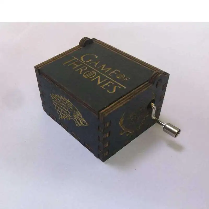 Free shipping Handmade classical music box manual wooden music box wooden crafts custom