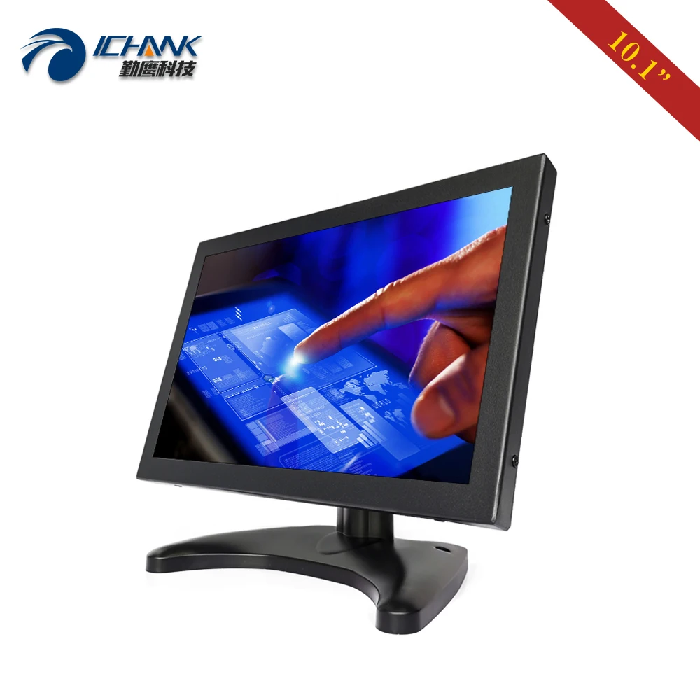 ZB101TC-V59D/10,1 дюйма 1280x800 Full View 1080p HDMI VGA HD металлический чехол с бесплатным приводом десять точек емкостный сенсорный монитор ЖК-экран