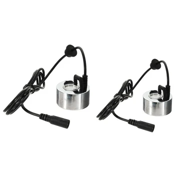 

2Pcs 45Mm Humidifier Ultrasonic Mist Maker Industrial Incubator 24V Nebulizer Atomizer Head Fogger