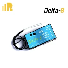Frsky delta-8 2.4ghz 8ch multi-marca receptor accst d8/v8 futaba S-FHSS/fhss hitec afhss compatível