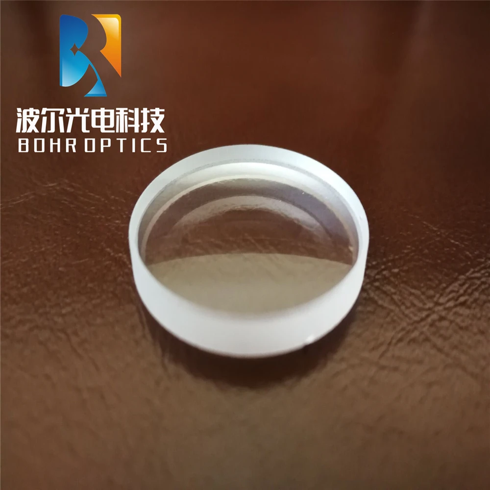 Фокусная плоская выпуклая линза D30 * 4(Te) мм R54 светодиодный из оптического стекла
