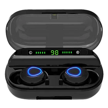 

V10 TWS Bluetooth Earphone with Microphone LED Display Wireless Bluetooth Headphones Earphones Waterproof Noise Cancelling Heads
