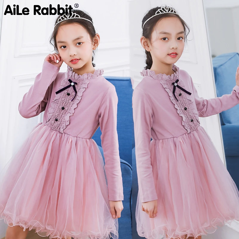 Осень 2019 новинка ветрозащитное платье для колледжа девочек двубортное в