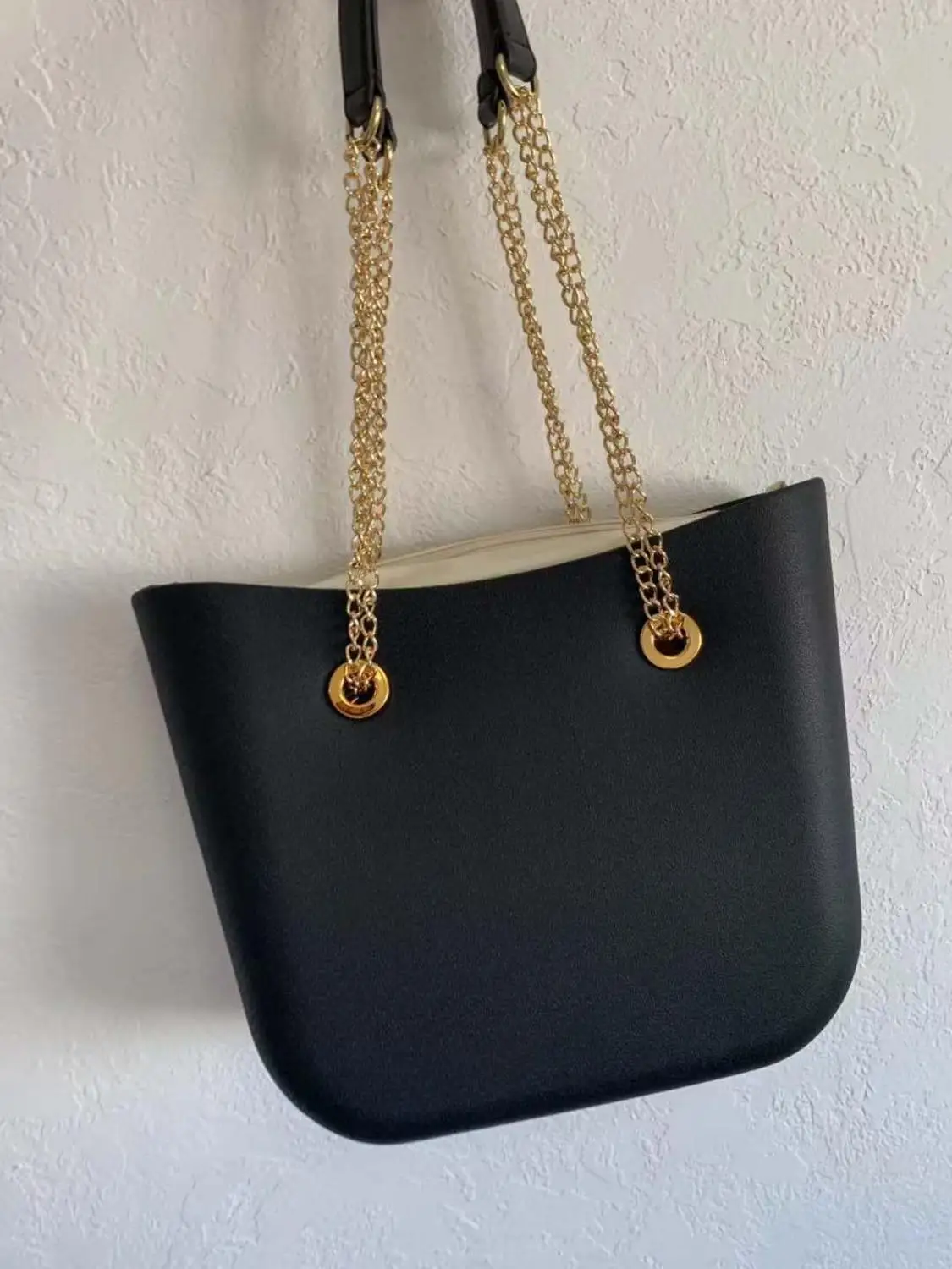 MLHJ новая obag сумка мини размера модная женская obag - Цвет: Золотой