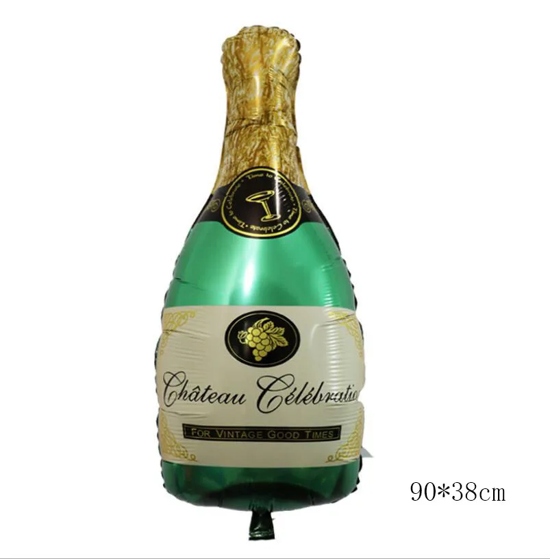 Beer bottles С днем рождения 30 день рождения украшения золотые бокалы для шампанского Бутылка для виски Фольга Воздушный шар средней школы мяч вечерние воздушные шары - Цвет: Beer bottles