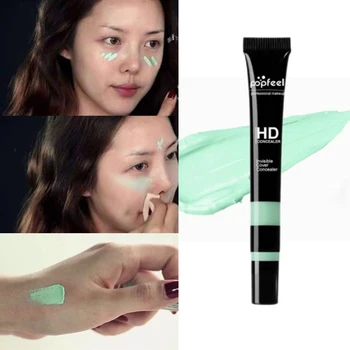 

5 Color Green Concealer Cream Professional Face Eye Foundation Makeup Beauty Cosmetic Waterproof Concealer Cream Makeup Face