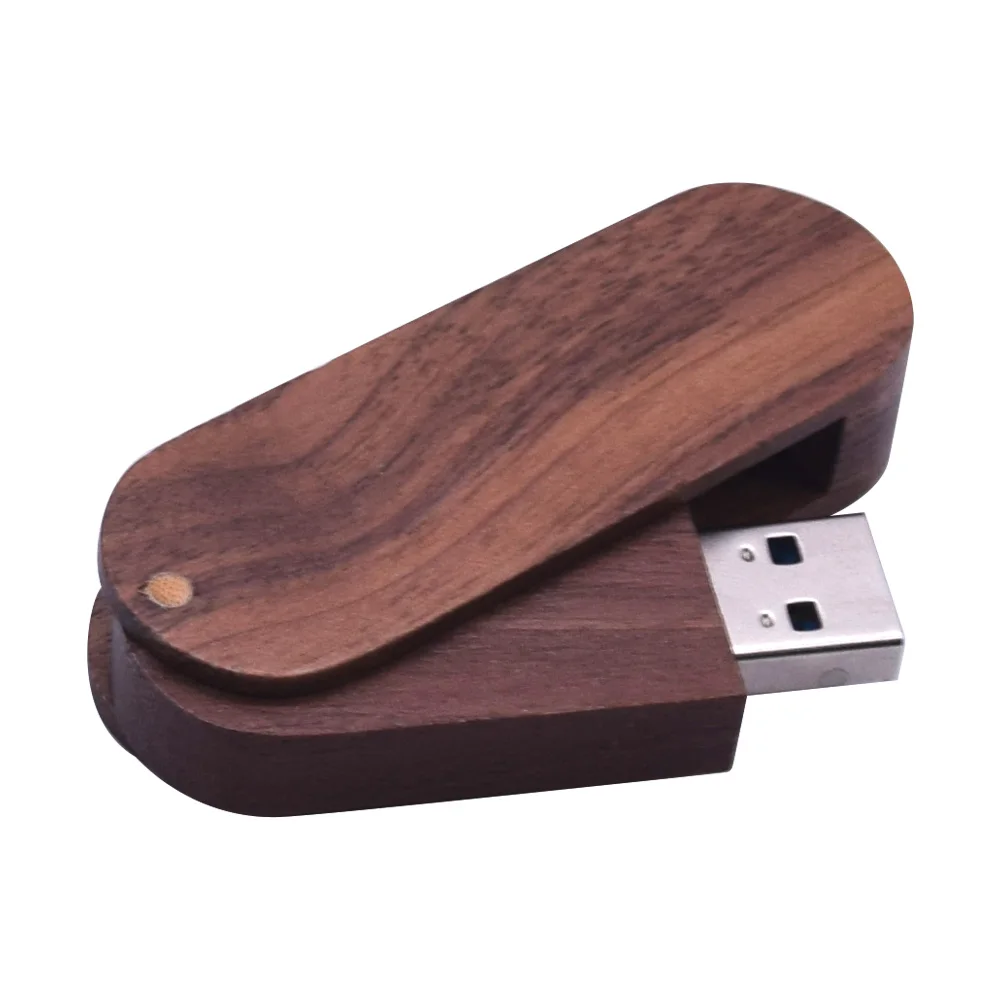 Walnut wood Модный usb 3,0 флеш-накопитель, персональный usb накопитель, 128 ГБ, 64 ГБ, карта памяти, 8 ГБ, 32 ГБ, 16 ГБ, классные подарки, usb флеш-накопитель, более 10 шт., бесплатный логотип - Цвет: Walnut wood