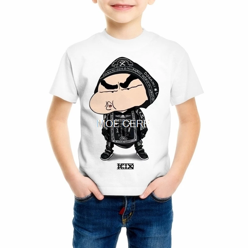 14 Белая футболка с карманом Crayon Shin-chan, Kawaii, футболка с коротким рукавом для мальчиков, Harajuku, принт, сексуальная девушка, топ, футболка, 47C-21 - Цвет: 14