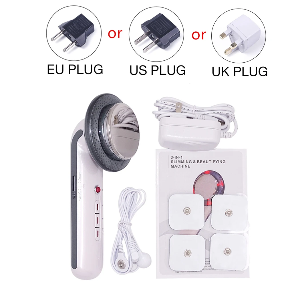 3in1 slim machine 7 в 1 Липо кавитационная ультразвуковая машина для похудения тела Массажер для потери веса сжигатель жира Гальваническая инфракрасная ультразвуковая EMS терапия - Цвет: 3in1 slim machine