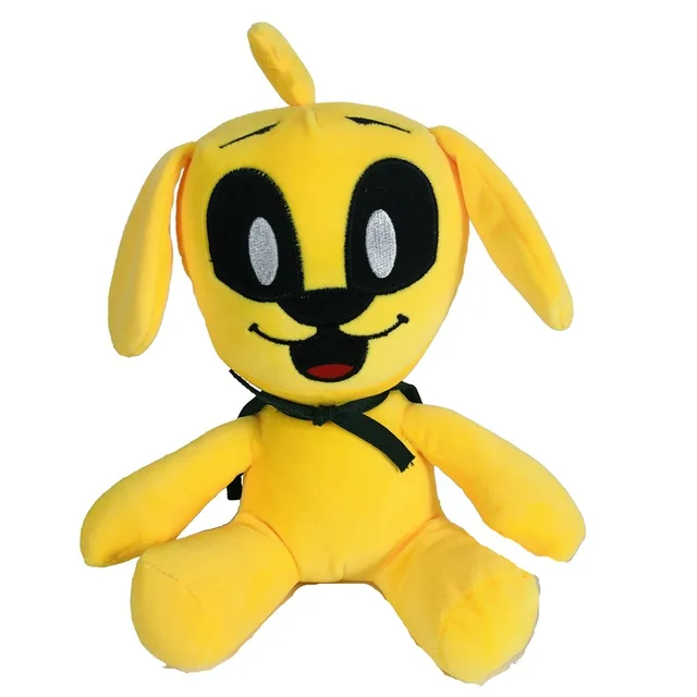Kawaii Mikecrack Plush Toys Cute Mike-Crack Yellow Dog Soft Stuffed Plushie Dolls For Kids Birthday Christmas Peluches Toy Gifts