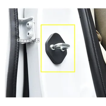 

For Honda CRV CR-V 2012 2013 2014 Car Body Styling Interior Plastic Anti Rust Water Proof Door Lock Keys Key Buckle Cover 4pcs