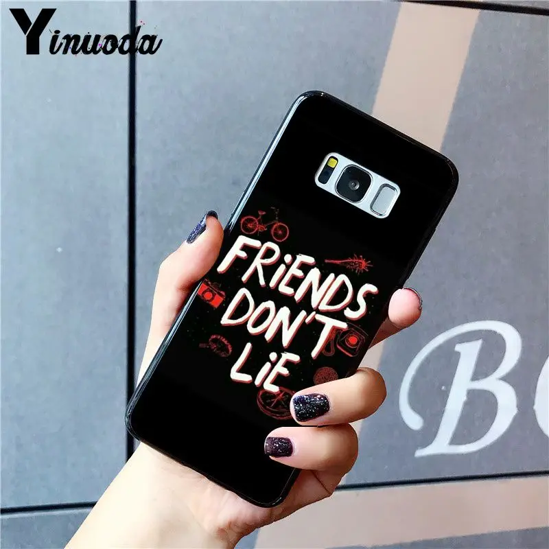 A7 Yinuoda Рождественские огни должны оставаться, если странные вещи PhoneCase для samsung S10 Plus S10E S6 S7 S8 S9 Plus S10lite S5 M10 - Цвет: A7