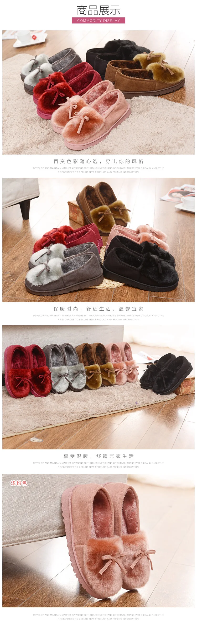 Женские ботинки; теплая зимняя женская обувь; женские Замшевые полусапожки из искусственной кожи размера плюс; botas mujer; плюшевые женские зимние ботинки