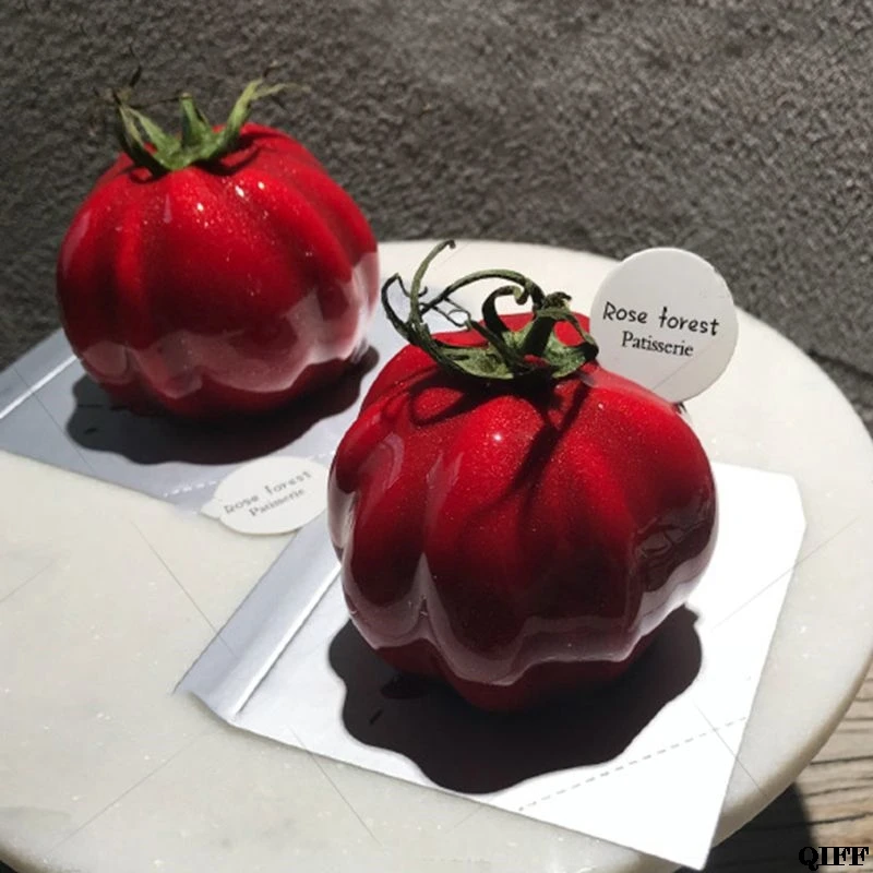 6 полости тыквы силиконовые формы для Мусса торт 3D торт плесень для кондитерских шоколадных изделий